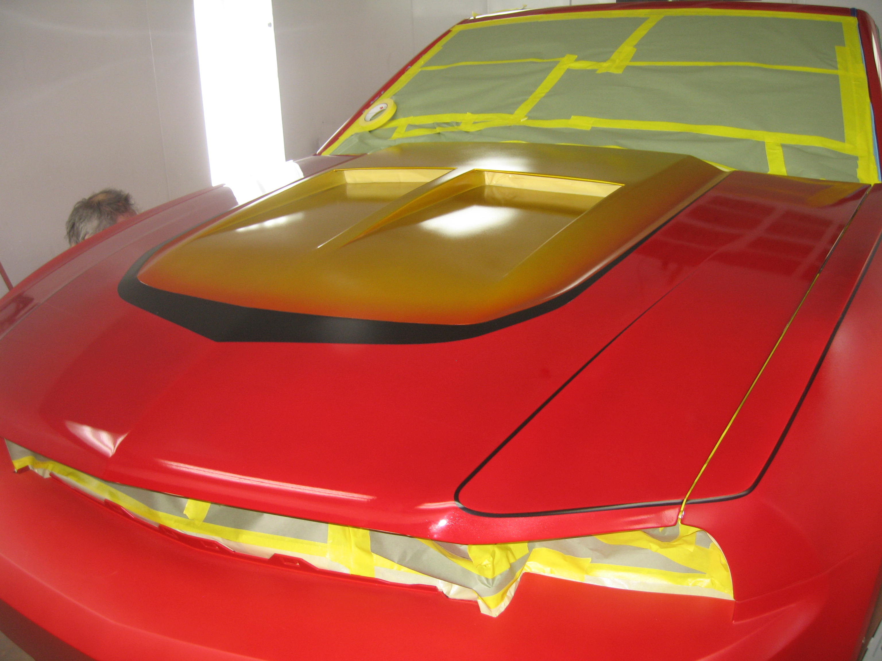 Custom Paint Work: Popular Mechanics Top Shop: Netcong Auto Restorations, 2011 Custom Mustang GT